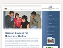 Tablet Screenshot of german-courses.net